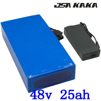 شراء48 V 1000 W 1500 W 2000 W حزمة بطارية سكوتر 48 V 25ah دراجة كهربائية بطارية 48 V 25AH بطارية أيون الليثيوم مع 50A BMS + 5 Acharger