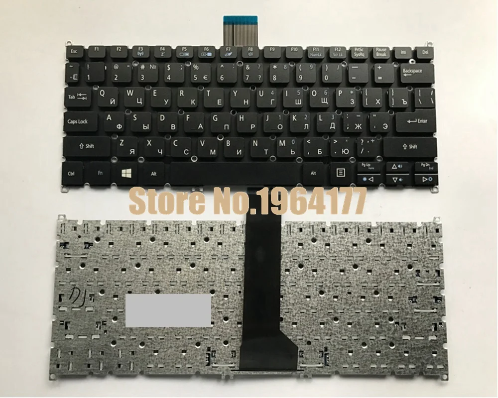 

Russian Laptop Keyboard for Acer Aspire V3-371 V5-122 V5-122P V5-132 132P V13 E11 E3-112 E3-111 RU without Backlit