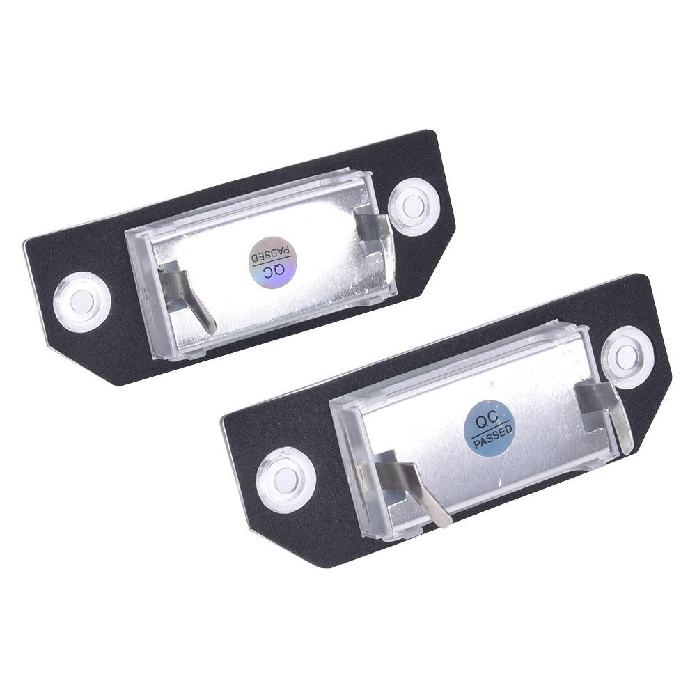 Número de Licença Acessórios do Carro Luz do Carro Fit para Ford 2 Pcs Dc12v 6 w 24 Led Placa Lâmpada Levou Luz Branca Focus 2 C max 8 Cheap Lâmpada de sinal