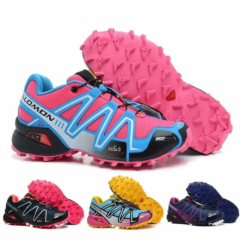 Salomon SpeedCross 3 CS дышащие кроссовки Gel-Noosa TRI9 Deportivas Solomon Фитнес Спортивная уличная женская обувь для бега