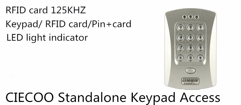 ciecoo standalone keypd access controllers
