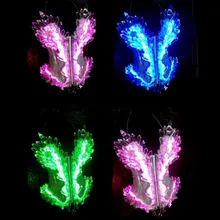 Colorful Crystal Led Luminous Women Costume Sexy Lady Evening Party Dress Led Light Growing DS Stage Dance Party