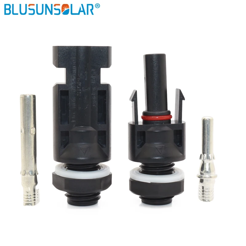 

MC4 Solar Panel Mouted Connector M12 Thread Solar Panel Connector Pairs Male Female DC Solar Inverter Connector