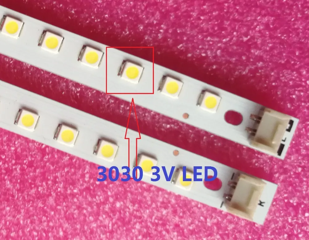 

New 3030 6V 1W LED Perfect Replacement NLAW20103L NLAW20103R 111116A-0354 11063C-0315 64LEDS 475MM For LG 42F1 Led Strip