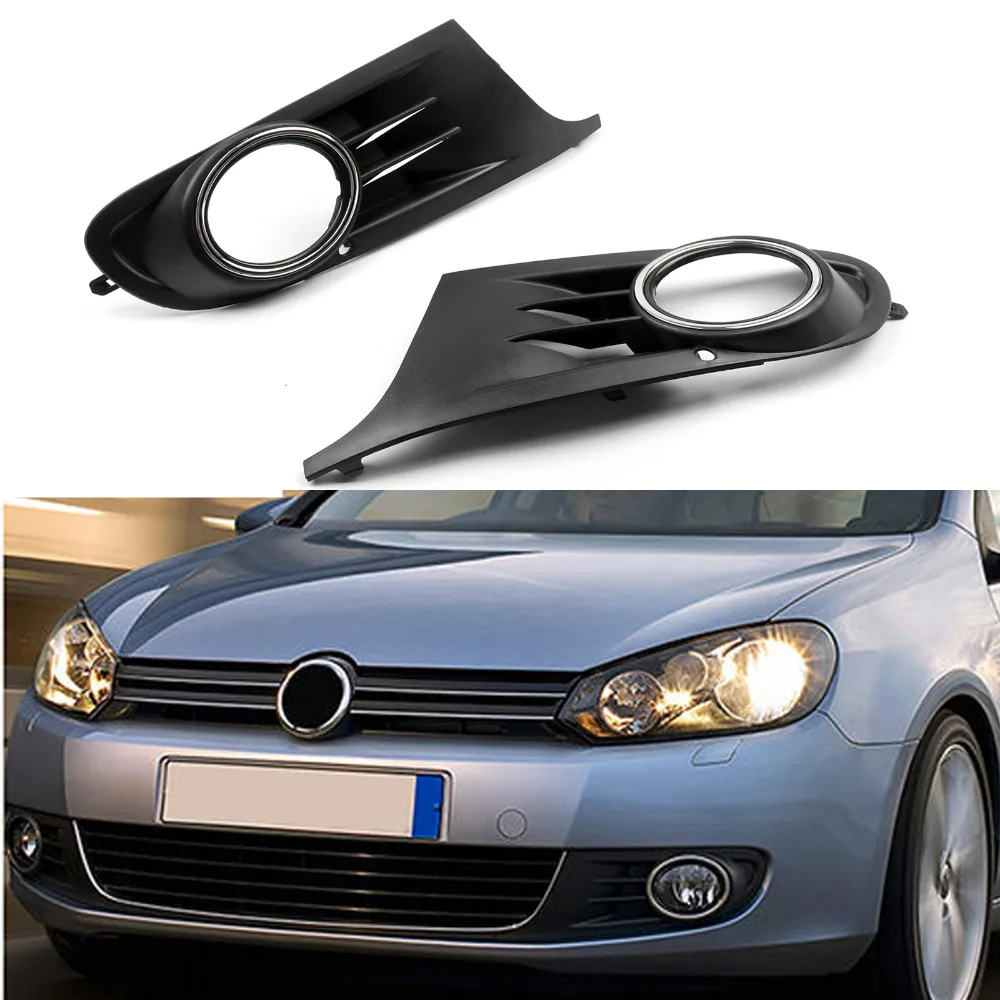 Car Open Vent Fog Light Grille Grill Covers for VW Jetta