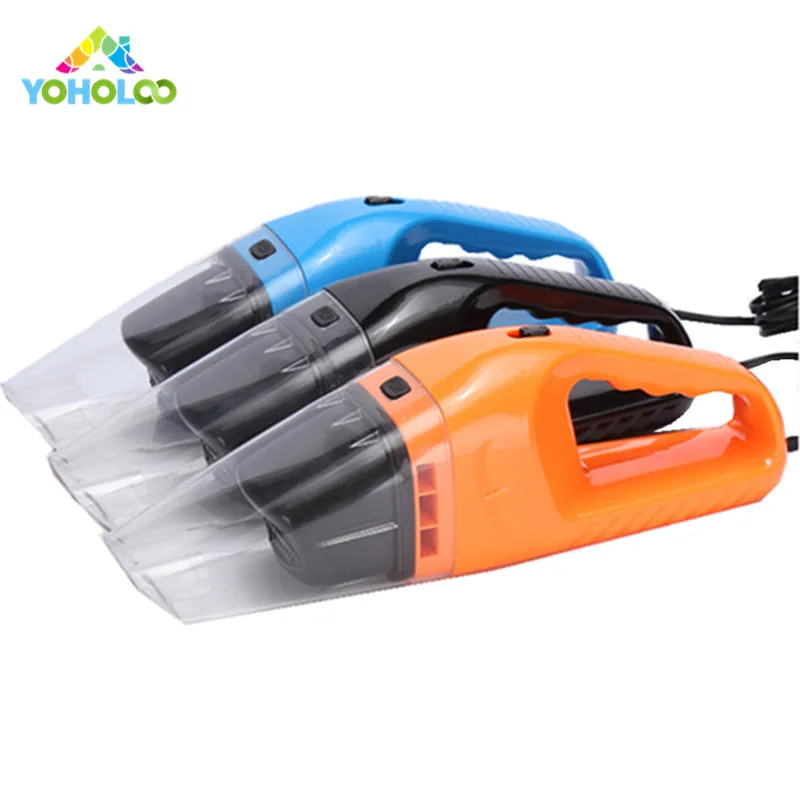 

New Mini Car Vacuum Cleaner 120W 12V Handheld Wet and Dry Dual Use Super Suction 5m Cable Portable Vacuum Cleaner