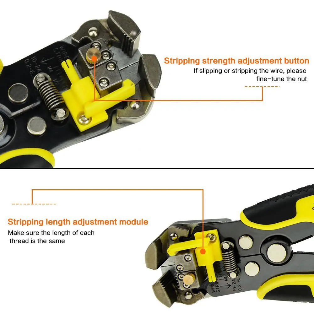 Многофункциональный 0,2-6,0 мм проводной автоматический инструмент для зачистки обжимной инструмент для кабелей резак обжимные плоскогубцы ручные инструменты