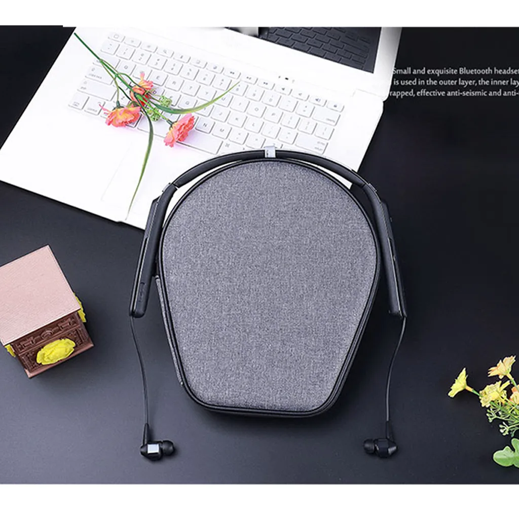 Чехол для sony WI1000X Шейная беспроводная гарнитура Защитная дорожная сумка чехол защитный чехол коробка сумка Универсальный