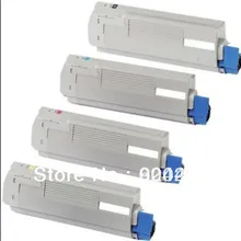 Совместимый цветной картридж тонера для копиров используется для OKI MC860, BK/C/M/Y 4 шт./лот Премиум-качества