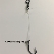 10 х Карп Рыбалка короткие choddy вышки 25 фунтов чод fliament с тефлоновым покрытием микро-колючая choddy T-готовы связана карп буровые установки