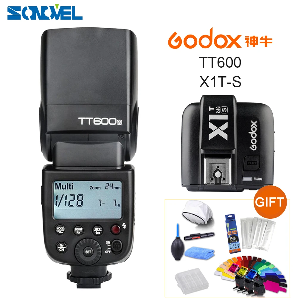 Вспышка для камеры Godox TT600S GN60 2 4G Speedlite + фотопередатчик Sony A7 A7S A7R II A6000 A58 A99 |