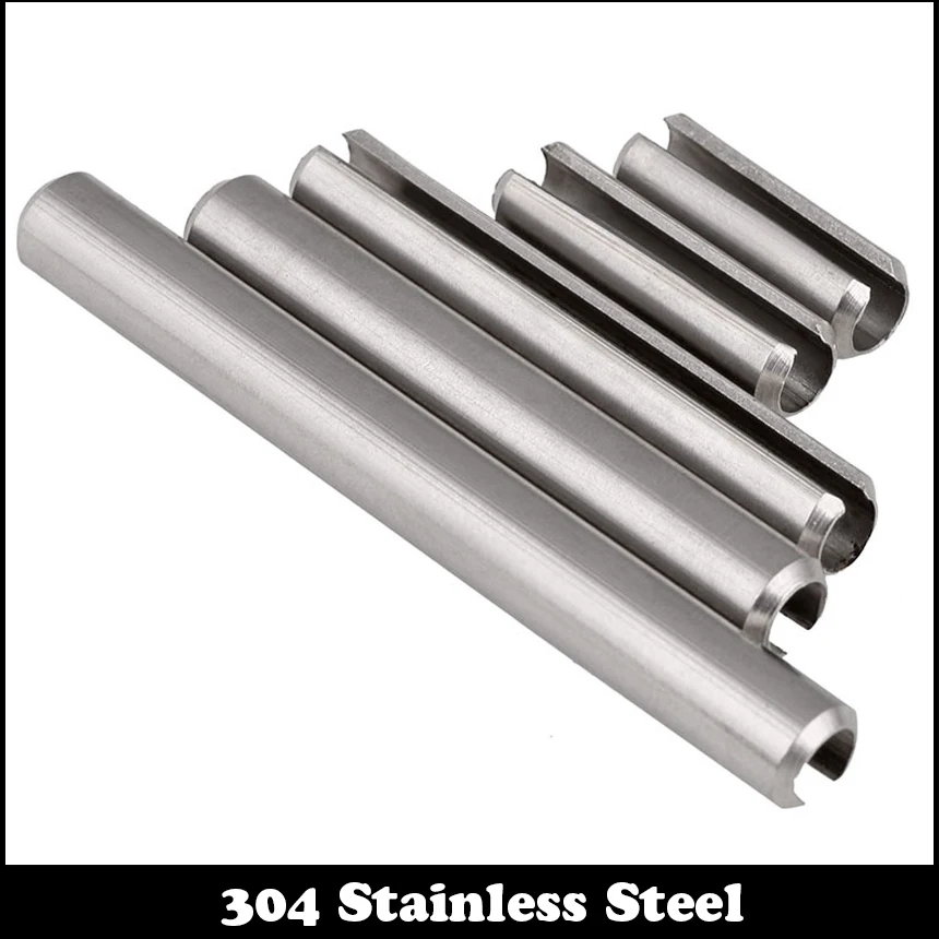 

40pcs M4 M4*12 4x12 304 Stainless Steel Split Cotter Spring Pin Parallel Dowel Pins