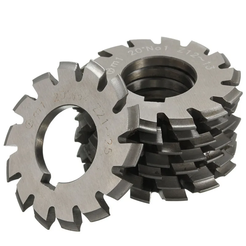 Модуль 1 PA20 диаметр 22 мм #1 8 HSS Involute Gear Фрезерный резак Высокоскоростная сталь