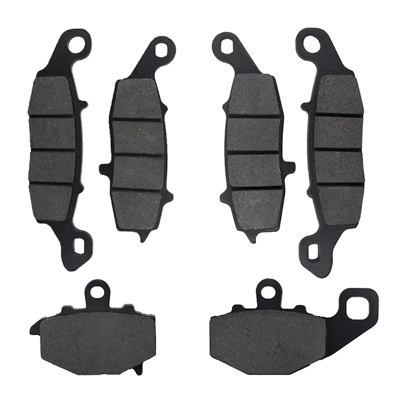 Передняя и задняя Тормозные колодки для мотоцикла Kawasaki ER 6F ER6F Ninja 650 2006 2013 6N ER6N ER650 06