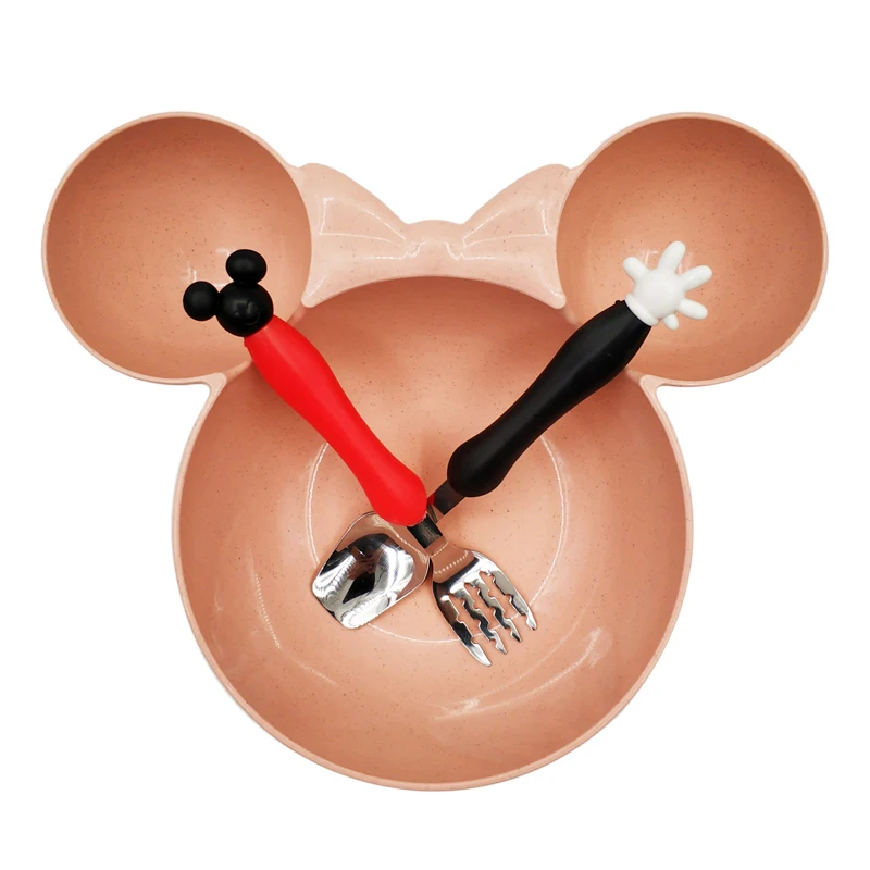 3Pcs Baby Wheat Tableware Solid Feeding Cartoon Dishes Baby Kids Training Bowl Plate Food Feeding Dinnerware Set for Children 3Pcs Baby Wheat Tableware Solid Feeding Cartoon Dishes Baby Kids Training Bowl Plate Food Feeding Dinnerware Set for Children