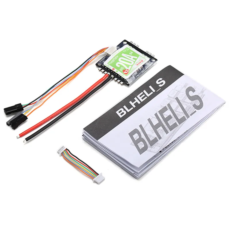 Racerstar RS20Ax4 V2 20A ESC BB2 48 МГц Blheli_S 2 S-4 S Opto 4 в 1 ESC для Oneshot42 Multishot 16,5 Dshot600 дистанционно управляемого мультикоптера