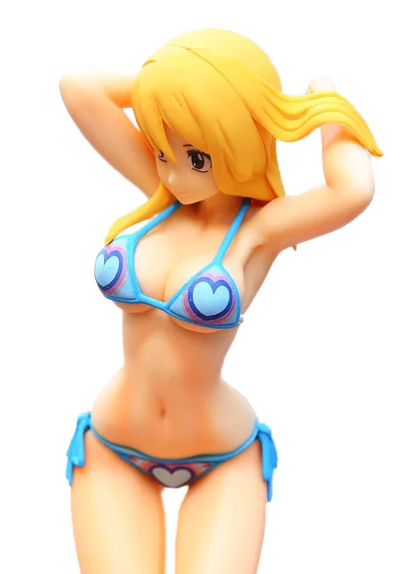 2fairy Tail Cute Lucy Anime Scale Painted Toys Hearphilia Dolls Action Figure Us14 Toy Sex Sexy Figures Girl 18 Inamp; Bikini g7yYf6b