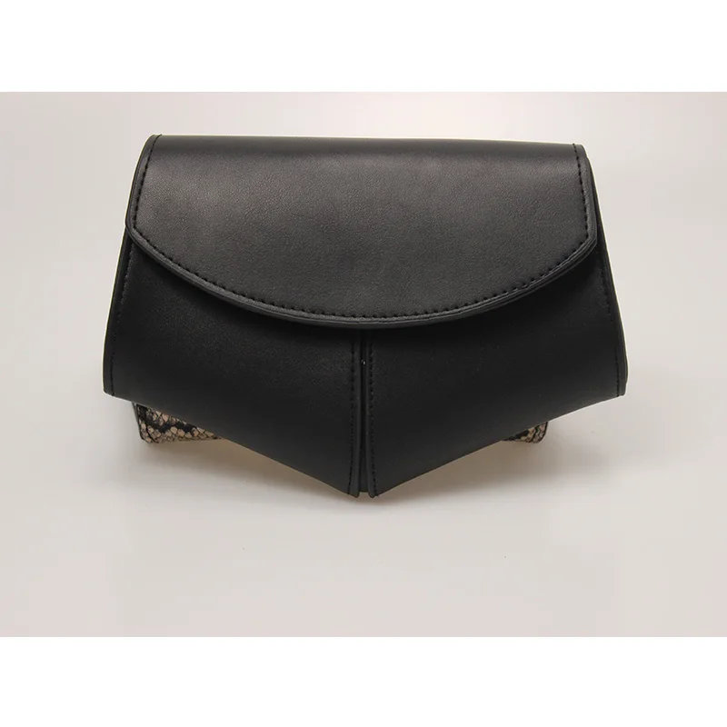 Women Serpentine Fanny Pack Ladies New Fashion Waist Belt Bag Mini Disco Waist bag Leather Small Shoulder Bags
