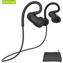 QCY QY31 IPX4 наушники с защитой от пота Беспроводные спортивные Bluetooth V4.1 наушники с шумоподавлением наушники с микрофоном и сумкой для хранения