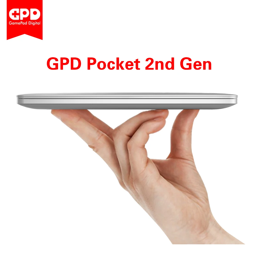 New Original GPD Pocket2 Pocket 2 7 Inch Mini Pocket Laptop notebook UMPC Windows 10 System CPU m3-8100y 8GB/128GB