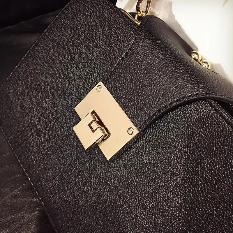 2019 Spring New Fashion Women Shoulder Bag Chain Strap Flap Designer Handbags Clutch Bag Ladies Messenger Bags With Metal Buckle 2019 Spring New Fashion Women Shoulder Bag Chain Strap Flap Designer Handbags Clutch Bag Ladies Messenger Bags With Metal Buckle
