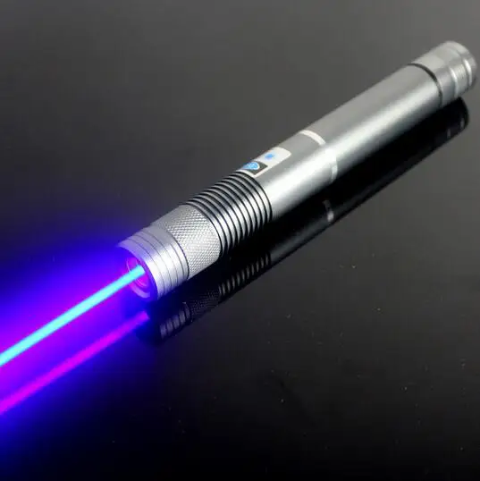 

Guaranteed100% 450nm Focus Adjustable Blue Laser Pointer Burning Match Light Cigarette Burn Wood Blue laser pen