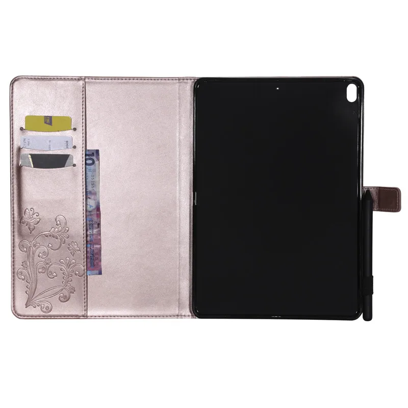 Wekays For Coque Apple IPad Pro 10.5 inch Cartoon Butterfly Leather Flip Fundas Case For IPad Pro 10.5