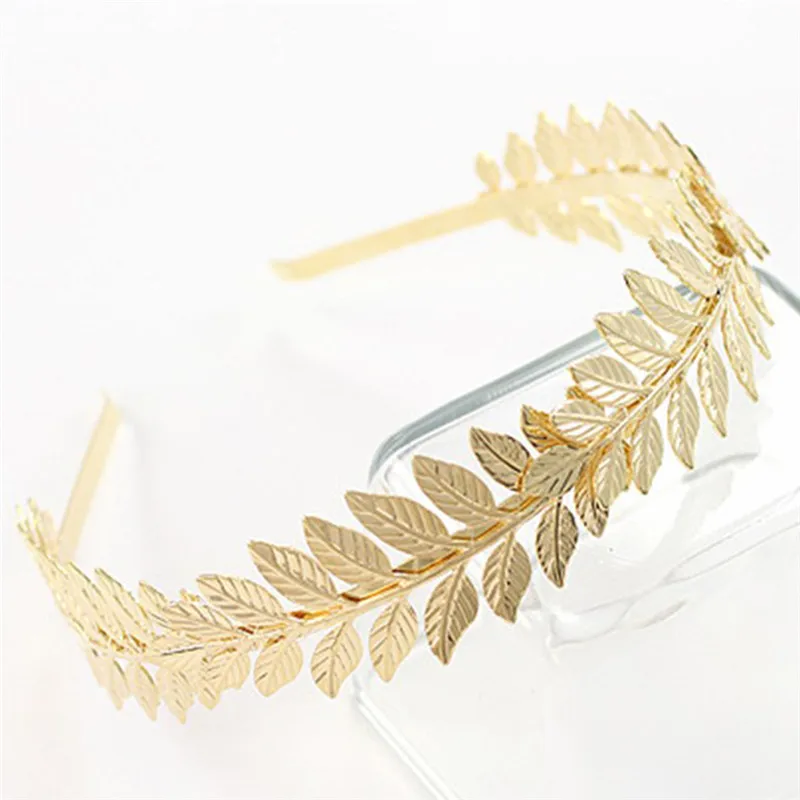 

Fashion 1Pcs Vintage Chic Laurel Olive Leaf Branch Crown Leaves Headband Hair Band Girls Women Hair Accessories Headwear Gifts