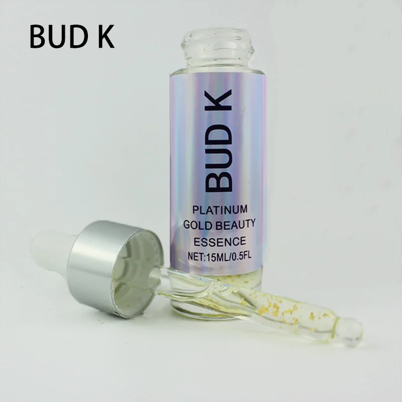 Сывороточная эссенция BUD K 24K цвета розового золота увлажнение против морщин