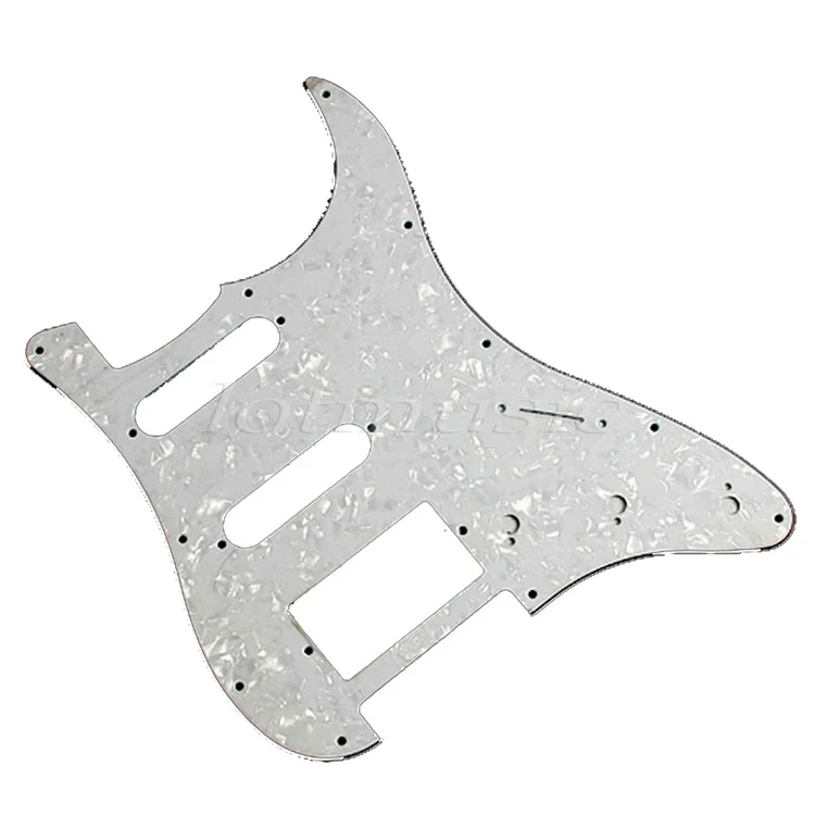 Черный Prewired Pickguard 3 одной катушки для Fender Strat гитары Замена