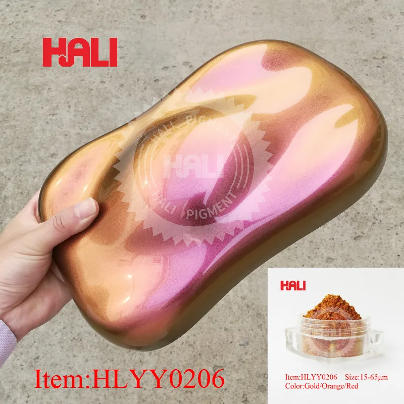 

Chameleon Pigment Pearl Paint Powder,HLYY0206 Change Color of Cars or Craft Motor DIY Beautiful Colorful Effect Chameleon Powder