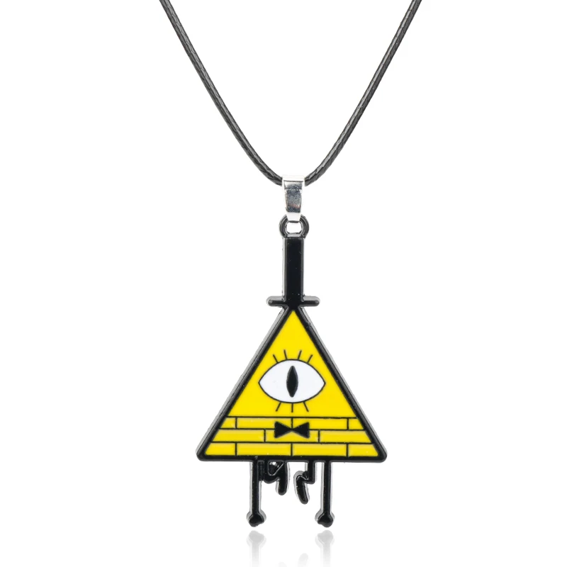Dongsheng. Bill Cipher collar Boss colgante gargantilla de Cosplay collar hombres joyería de las mujeres-30