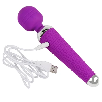 Magic Wand Vibrators for women Sex Products AV Vibrators for adults USB Rechargeable Sex Toys for woman vibrator for clitoris 4