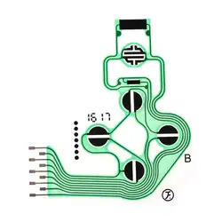 Проводящий контроллер с пленкой клавиатура Flex кабель PCB JDS-030 тонкий печатная плата замена пуговицы клейкие ленты для sony playstation 4 PS