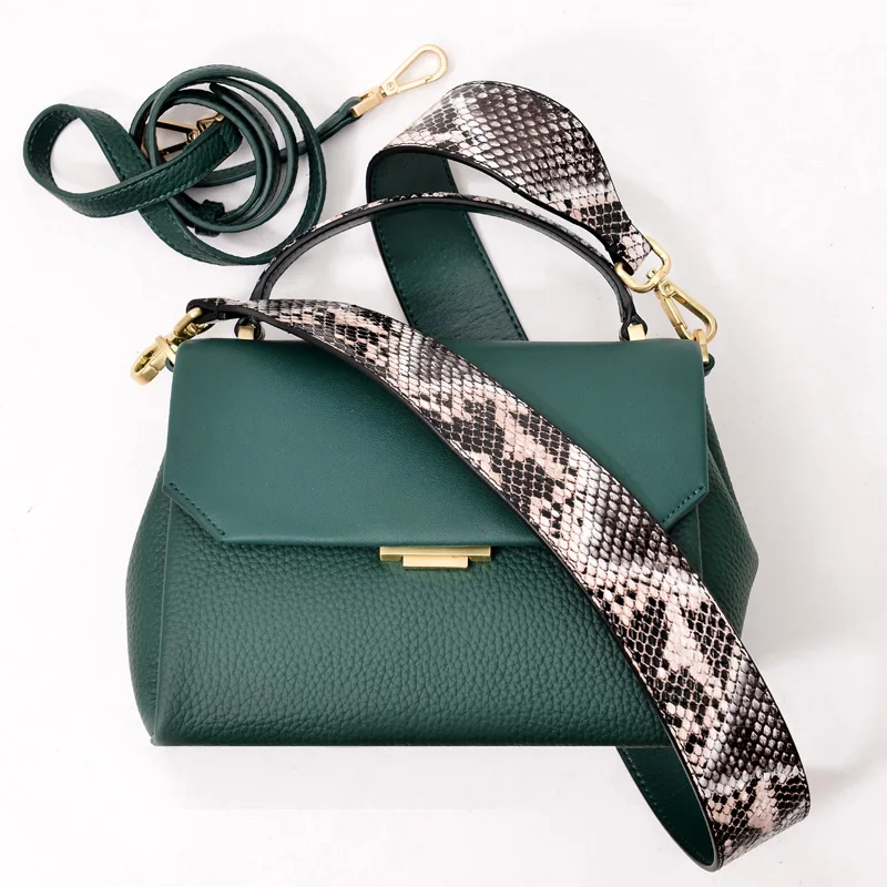 

Women Real Leather Handbags Messenger Bags 2016 Fashion Lock Small Flap Shoulder Bag Ladies Crossbody Bags Female Daily Clutches