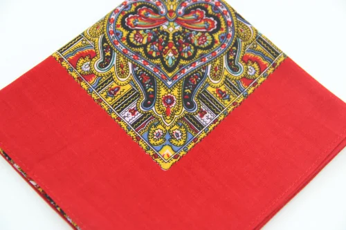  Women Men handkerchief kerchief cotton 100% /boat anchor wavepoint printed 68cm/Many Uses