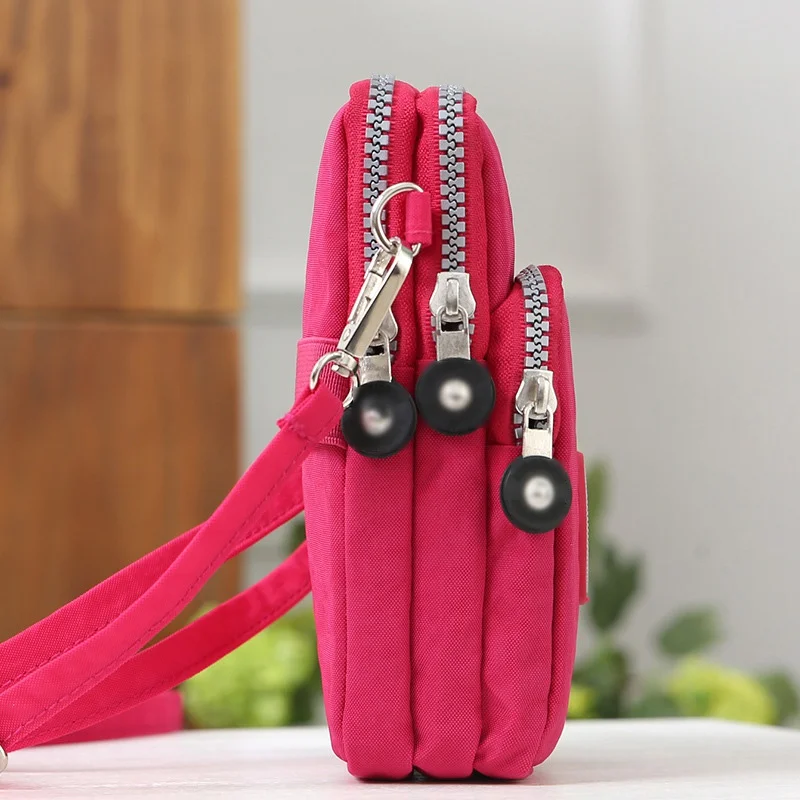 Universal Women Small Shoulder Bags Fashion Zippers Mobile Phone Bags Coin Pocket Outdoor Crossbody Bags Wrist Handbag 2019 Universal Women Small Shoulder Bags Fashion Zippers Mobile Phone Bags Coin Pocket Outdoor Crossbody Bags Wrist Handbag 2019