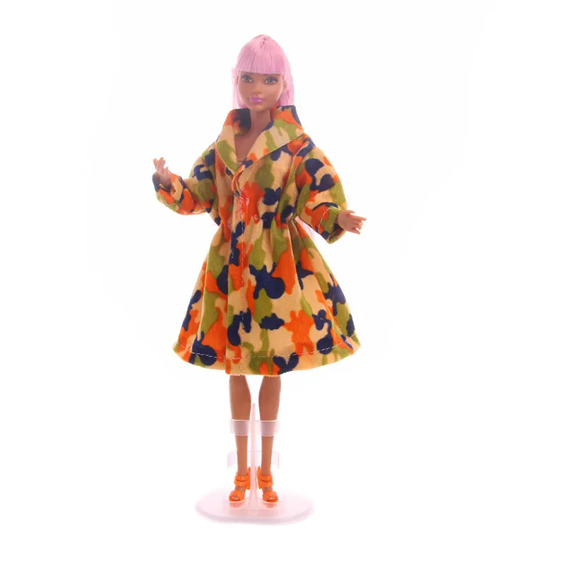 15 цветов Одежда Барби Одежда ручной работы модная повседневная одежда Вечерние платья пальто для куклы Барби аксессуары Одежда