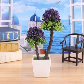 

2017 Real New Tiny Tree Artificial Bonsai Trees For Sale Floral Decor Fake Plants Simulation Flores Artificiais Desktop Display