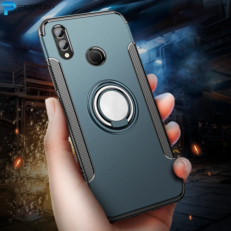 

360 Ring Holder Case For Huawei P30 Pro P20 P10 Mate 20 Honor 8 9 10 Lite 8X 7X P Smart 2019 Nova 3 3i 4 Magnetic Car TPU Cover