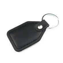 Fashoin 3D Metal+Leather Emblem Car Keychain Key Chain Key Ring Keyring For Opel Lada Renault Auto Accessories