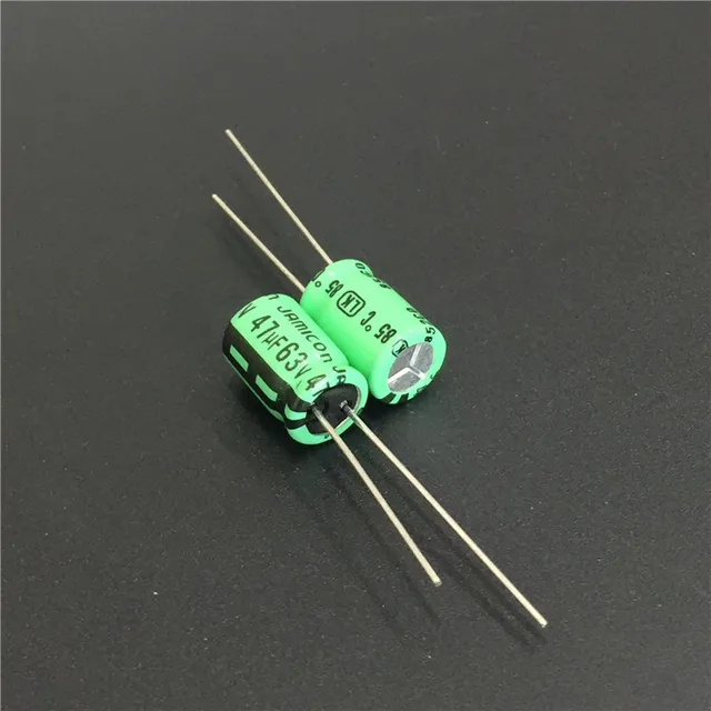 10pcs 47uF 63V JAMICON LK Series 8x11.5mm Low Leakage Current 63V47uF Aluminum Electrolytic