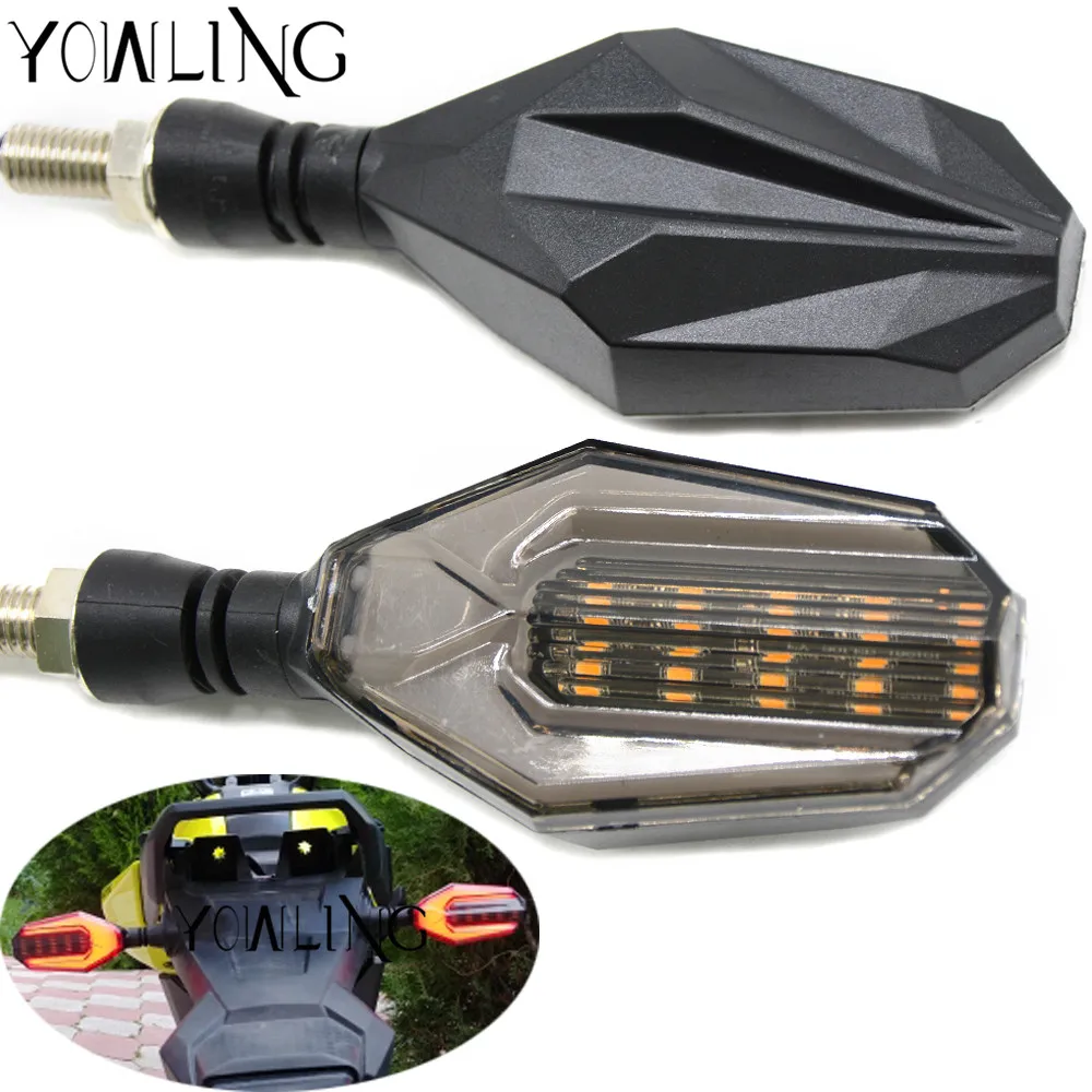 

For YAMAHA TDM900 XSR 700 ABS XSR 900 ABS XV 950 RACER Motorcycle Super Bright 14 LED Turn Signal Lights Indicator Amber Blinker