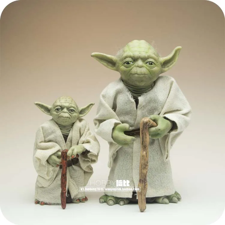 30 cm bébé Yoda Plush Toy se réveille Master The Mandalorian Force en peluche Poupée cadeau