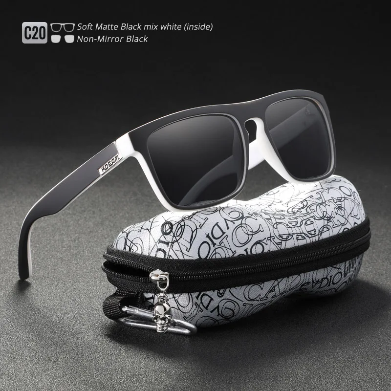 KDEAM, высокая мода, поляризованные солнцезащитные очки для мужчин и женщин, UV-Block, очки для ночного вождения, фотохромные, lentes de sol mujer