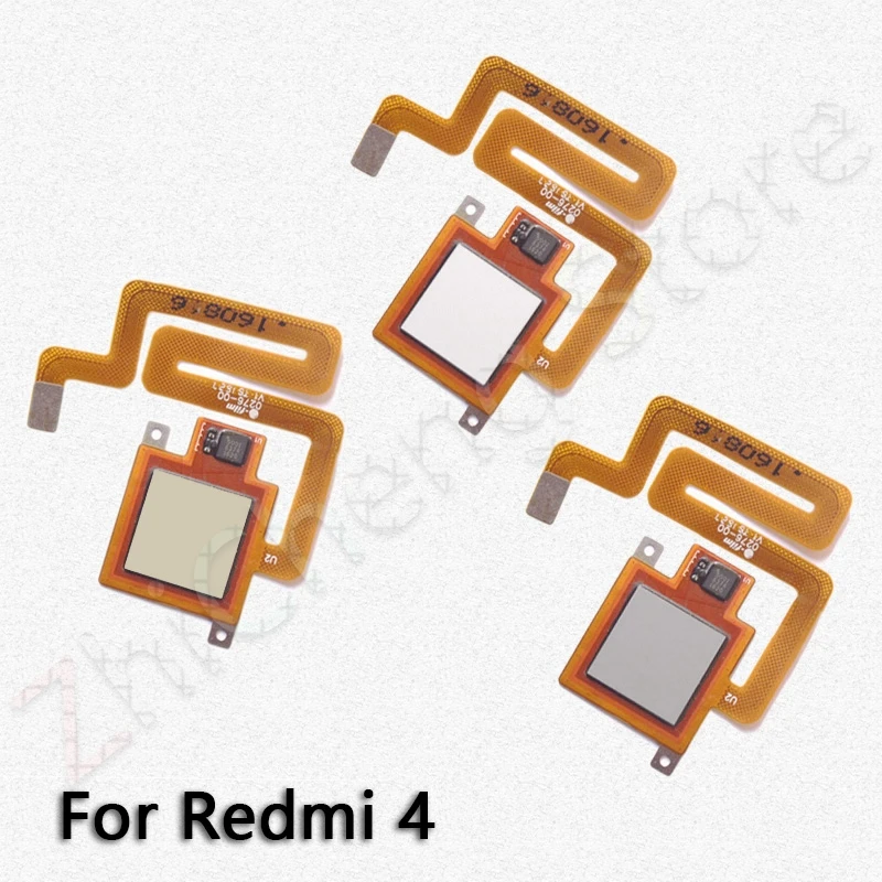 

Back Home Button Fingerprint Sensor Flex Cable For Xiaomi Redmi Note 4 4x Global Pro Original