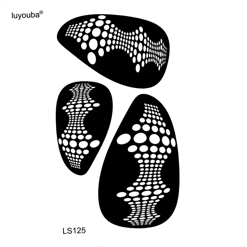 3d Sound Wave Tattoo Waterproof Temporary Tattoos Men Harajuku Tatoo Sticker Faux Tatouage Temporaire Femme Kids Tattoo