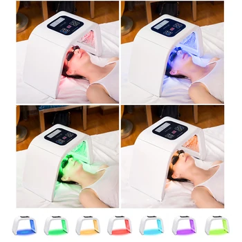 

7 Colors PDF Led Light Therapy LED Mask Skin Rejuvenation Photon Device Spa Acne Remover Anti-Wrinkle Red Led Light Treatment