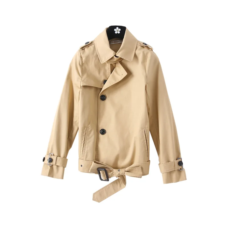 

British spring 2019 new product repair body short windbreaker women hundredrosetic windbreaker victoria secret pink clothes