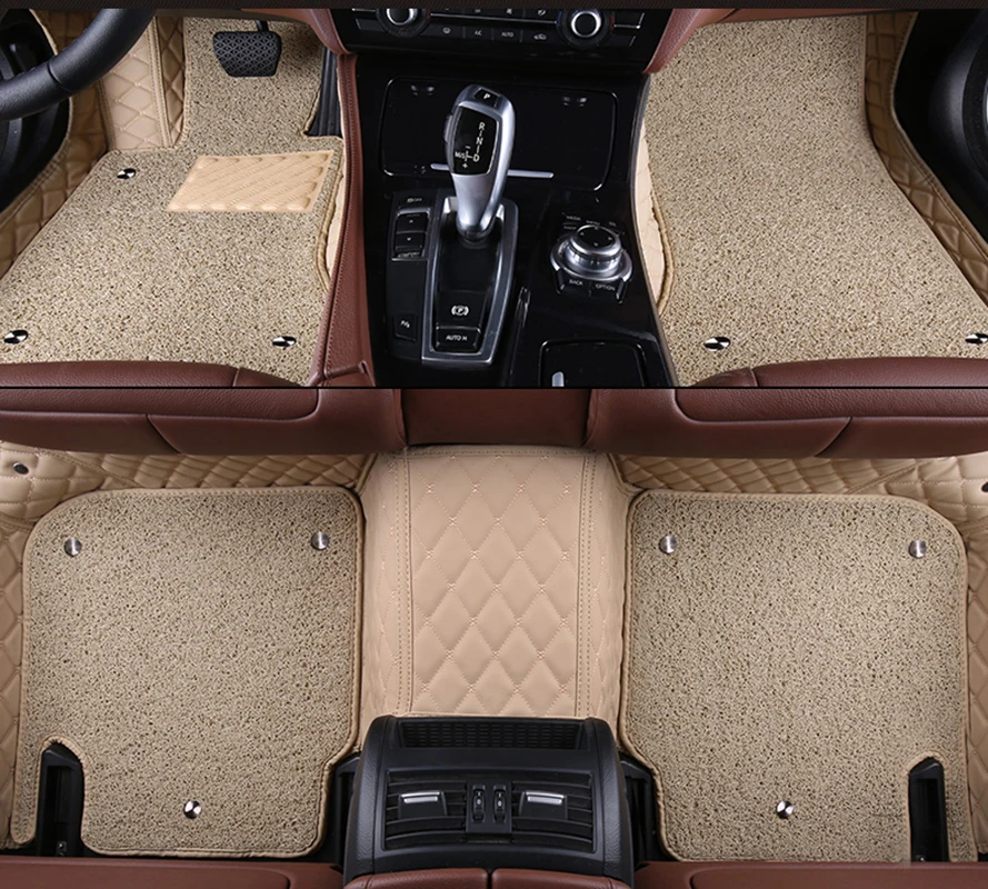 kalaisike Custom car floor mats for BYD all models F0 F3 Surui SIRUI F6